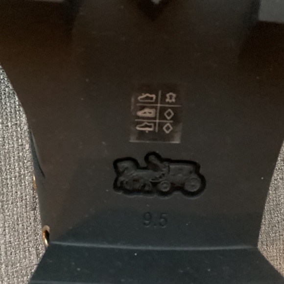 COACH Women's Lyla Grommets Derby Flats, size 9.5 - Picture 8 of 11